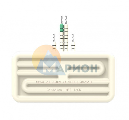Керамический инфракрасный излучатель HFE 0.5 кВт/230 В; 122 × 60 мм; Провод 100 мм